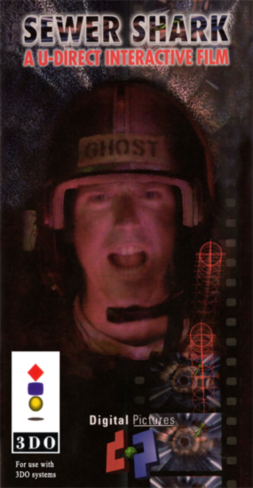 Sewer Shark box art for 3DO